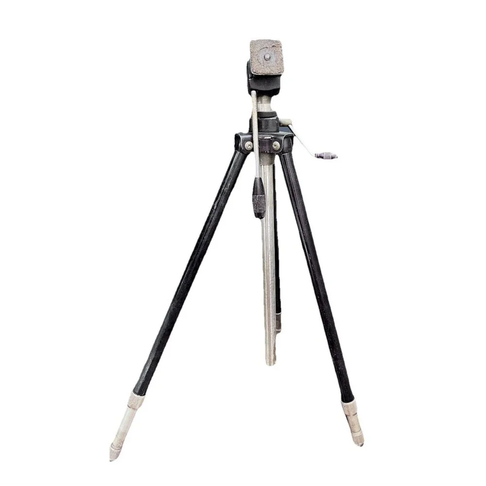 Vtg Quick-Set Elevator Top Tripod Extends 43